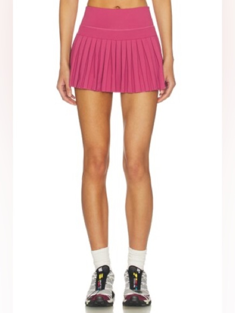 Pleated Tennis Skirt in Raspberry
Gold Hinge - Picture 2 of 7